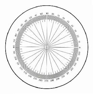 Bausch & Lomb Measuring Scales Protractor 81-34-39