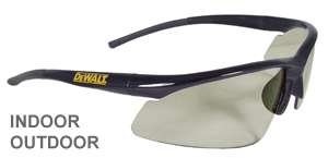 DeWalt Safety Glasses Radius Indoor Outdoor Lens  DPG51-9