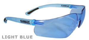 DeWalt Safety Glasses Contractor Pro Blue Lens DPG52-B