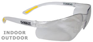 DeWalt Safety Glasses Contractor Pro Indoor/Outdoor Lens DPG52-9
