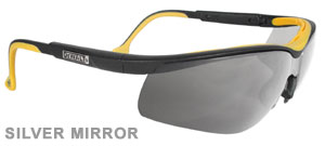 DeWalt Safety Glasses DC Dual Comfort Silver Mirror Lens  DPG55-6