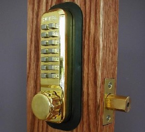 Lockey 2210 Keyless Mechanical Digital Deadbolt Door Lock 