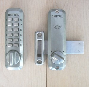 Lockey M220 Keyless Mechanical Digital Deadbolt Door Lock 