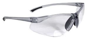 Radians Bifocal Reading Safety Glasses C2 Rx Clear Lens 1.0 Model C2-110