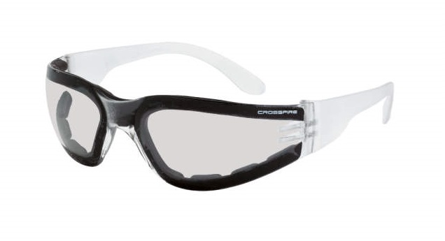 Crossfire Safety Glasses Shield 5515 AF Foam Lined