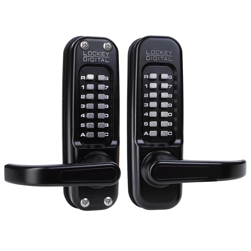 Lockey 1150DC Keyless Mechanical Digital Double Sided Combination Spring Latch Door Lock