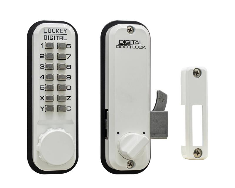 Lockey 2500 Keyless Mechanical Digital Sliding Door Lock