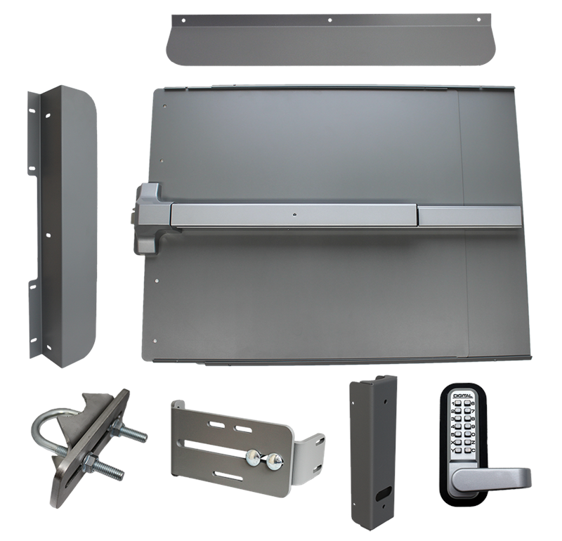 Lockey ED-61 EDGE Security Panic Shield Kit With PB1100 Panic Bar