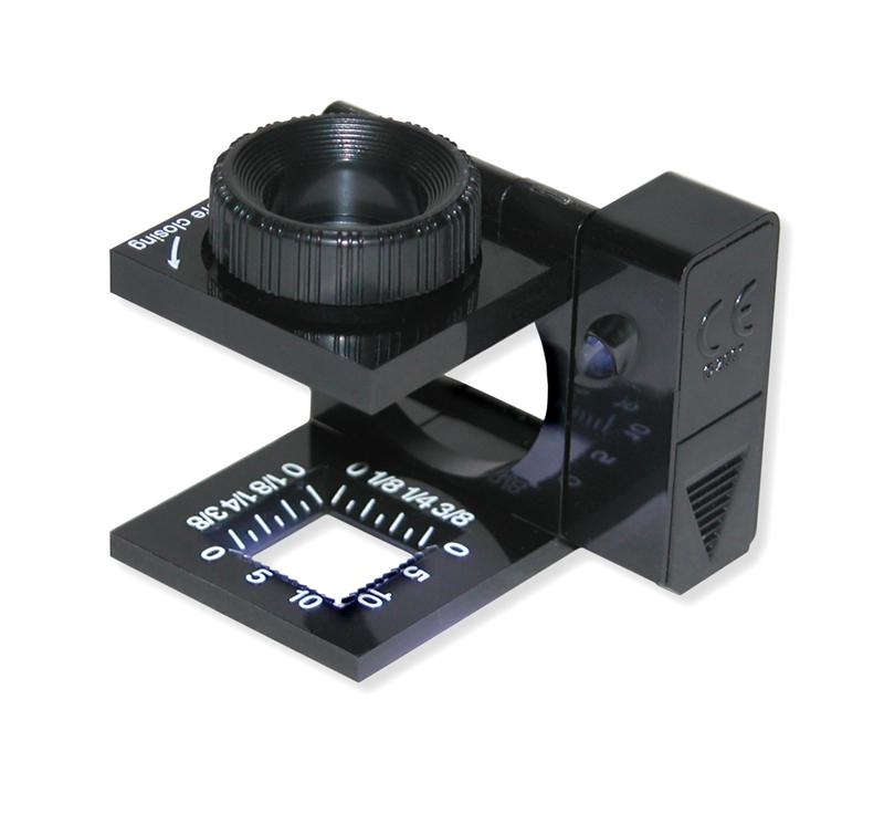 Carson LT-10 LinenTest Magnifier Lighted 11.5X