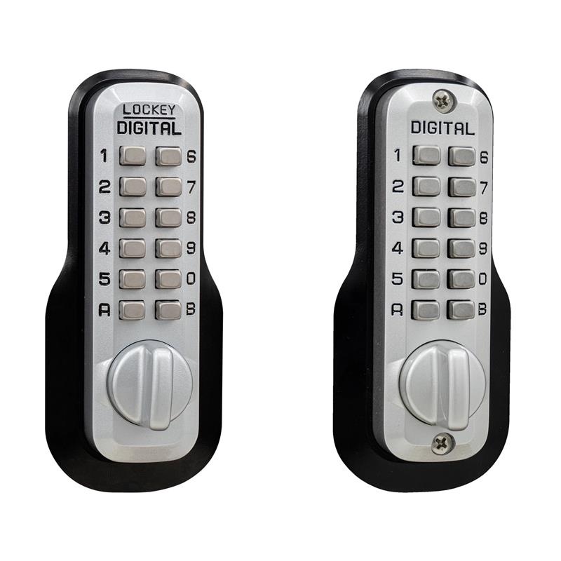 Lockey M210DC EZ MG Keyless Mechanical Digital Double Sided Deadbolt Door Lock