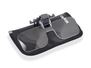 Carson OD-12 Clip & Flip For Eyeglasses 1.75X