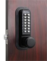 Lockey 2830DC Keyless Double Sided Mechanical Digital Spring Latch Knob Lock