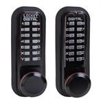 Lockey 2830DC Keyless Double Sided Mechanical Digital Spring Latch Knob Lock