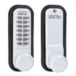 Lockey 2830 Keyless Mechanical Digital Spring Latch Knob Lock