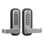 Lockey 2835DC Keyless Mechanical Digital Double Sided Combination Spring Latch Door Lock