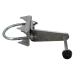 Lockey GS-90 Gate Stop for Metal, Vinyl, Wood and Chain Link Gates
