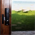 C150 On a Sliding Glass Door